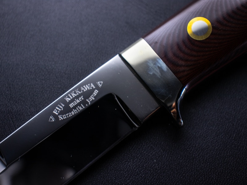 吉川 英治 作 シュートナイフ シングルヒルト SPG2 ワインマイカルタ