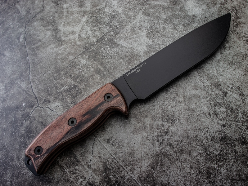 オンタリオ ラット7 1075炭素鋼 ウッドハンドル ONTARIO RAT-7 ON8651