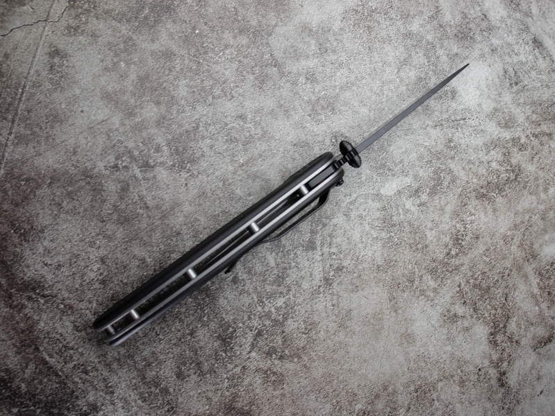 オンタリオ ラット1 ブラック AUS-8 ナイロンハンドル ONTARIO RAT-1