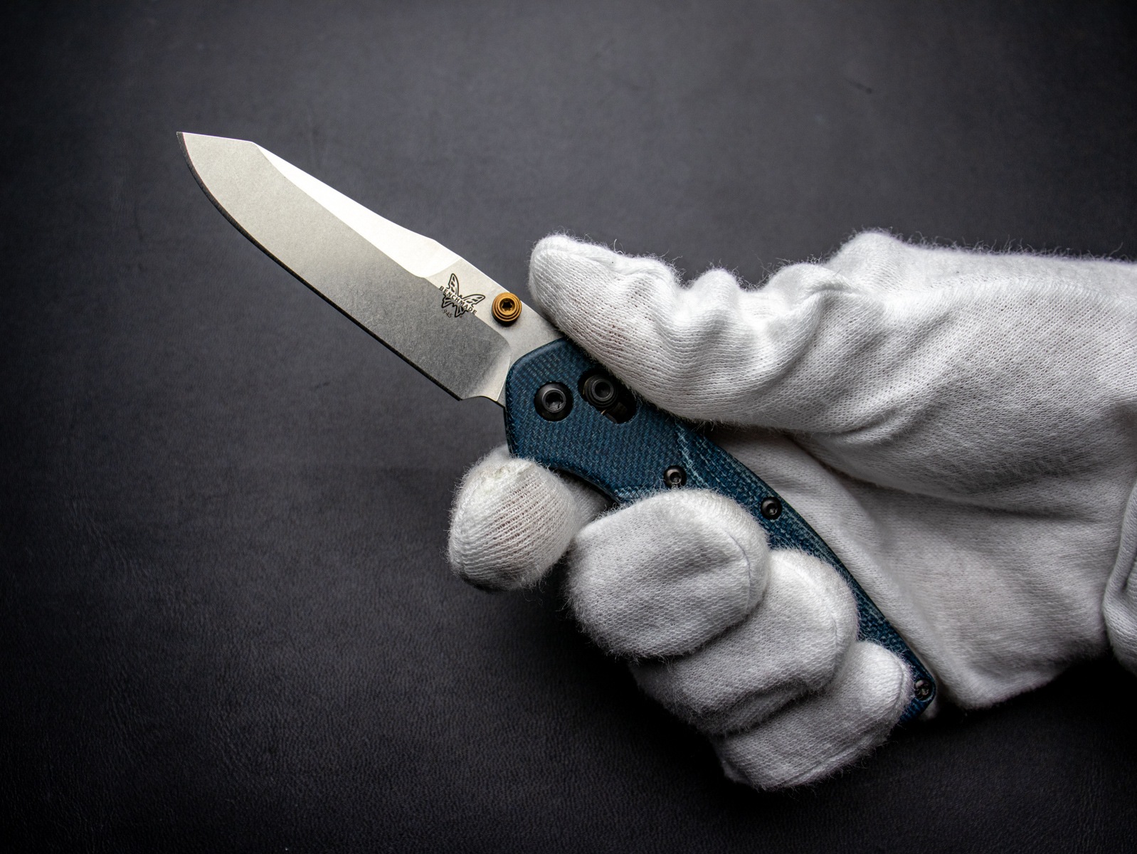 ベンチメイド ミニオズボーン デニムマイカルタ BENCHMADE MINI