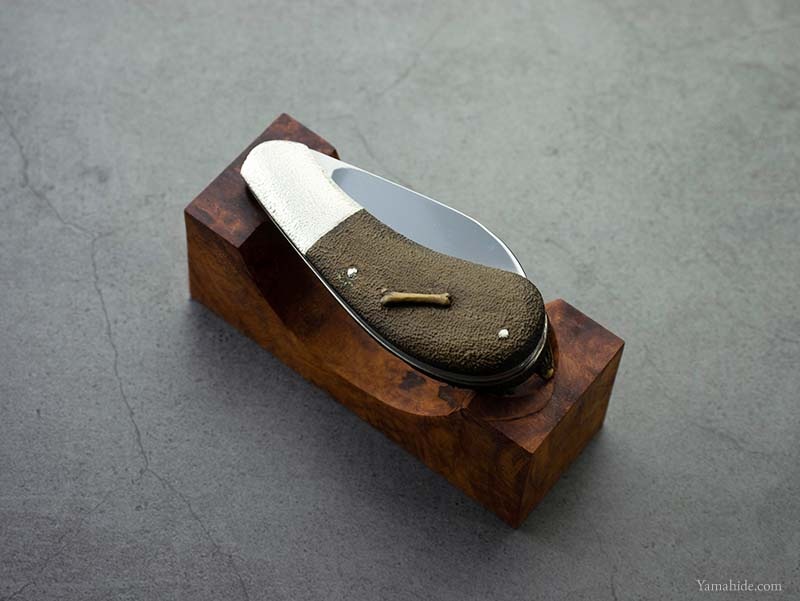 中山英俊 作 折りたたみナイフ スケルトン Hidetoshi Nakayama EDCナイフ