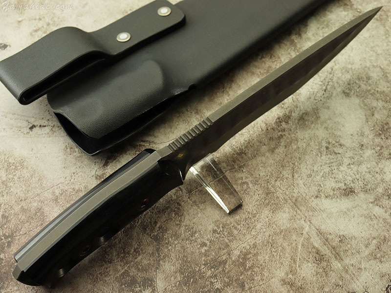 浦邊 謙三 作 1053 パイソン シースナイフ Kenzo Urabe Custom Knife