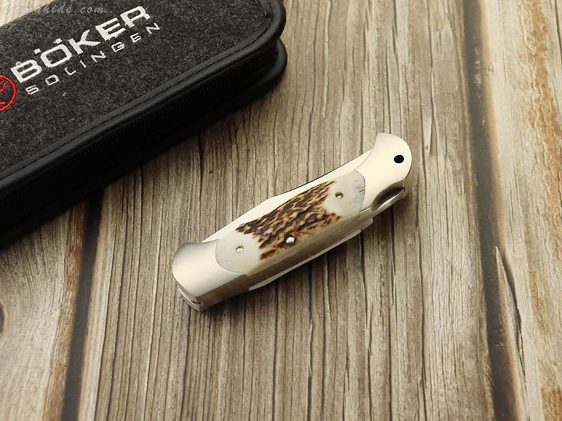 ボーカー 112004ST スカウト/スタッグ フォールディングナイフ ,BOKER