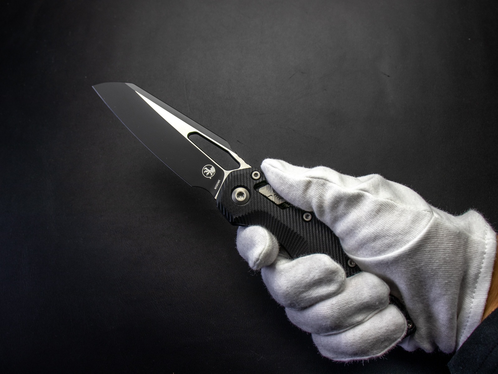 マイクロテック MSI Ram-Lok ブラック G10 M390MK マニュアルフォルダー Microtech サバイバル EDCナイフ