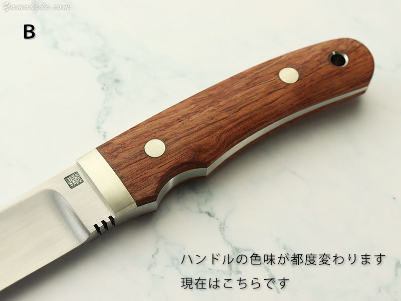 松浪 力也 作 レンジャー G ユーティリティ 紫檀 シースナイフ Rikiya