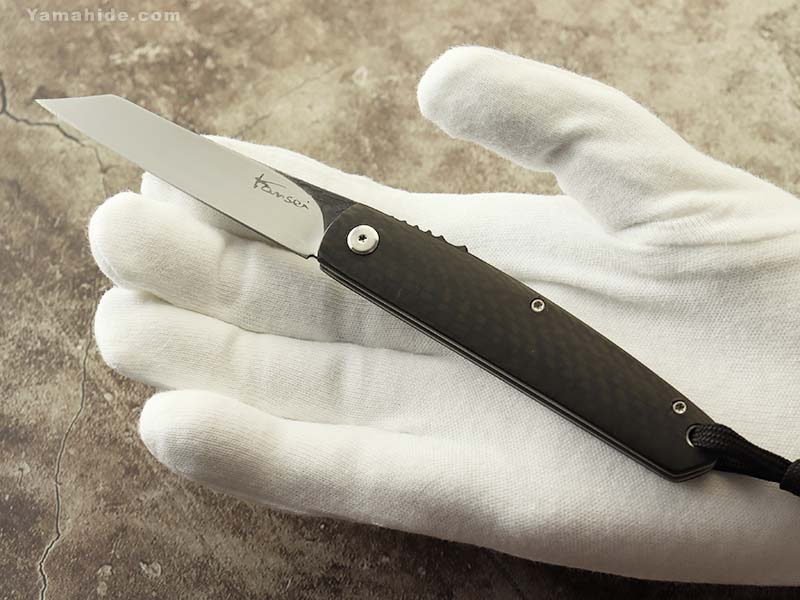 松野寛生作　　ライトロック（DBR)　フォルダー6　カスタムナイフ 松野寛生 Kansei Matsuno