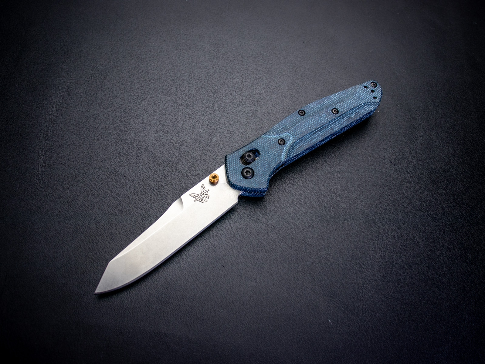 ベンチメイド 940-04 オズボーン デニムマイカルタ M390 AXISロック