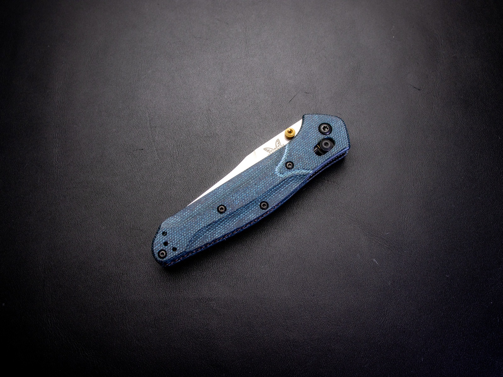ベンチメイド 940-04 オズボーン デニムマイカルタ M390 AXISロック