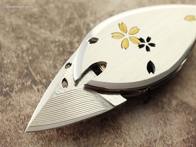 在庫あり原 龍一 作 花王 サテン VG-10 ダマスカス 折り畳み
