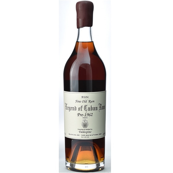 【伝説のラム少量入荷、在庫限り!】 レジェンド オブ キューバン ラム Pre-1962 45% 700ml <お一人様1本限り!>