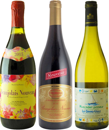 ボジョレー他、ワイン19本セット WE 送料無料 2025 ボジョレー ヌーヴォー 6本ワインセット