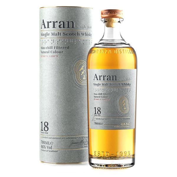 アラン18年　正規品　46% 700ml アランモルト 18年 シングルモルト 46％ 700ml 限定入荷