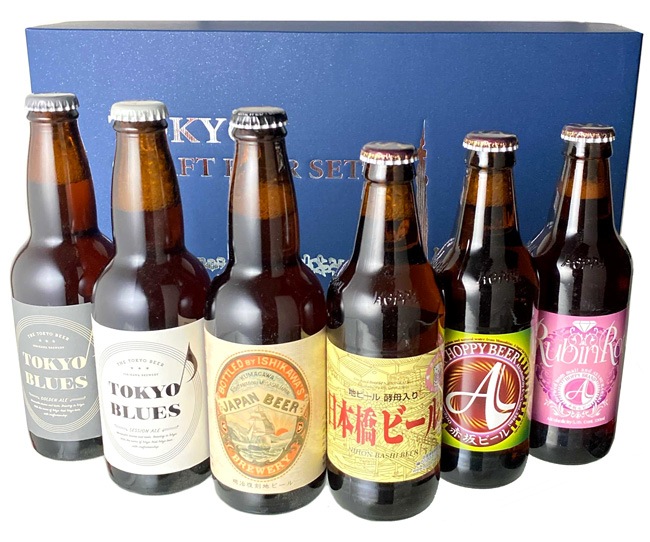 【ギフト箱入】 【送料無料】 東京 クラフトビール 6本セット (330ml×6本) ■専用ボックスのためラッピング対象外【包装不可】