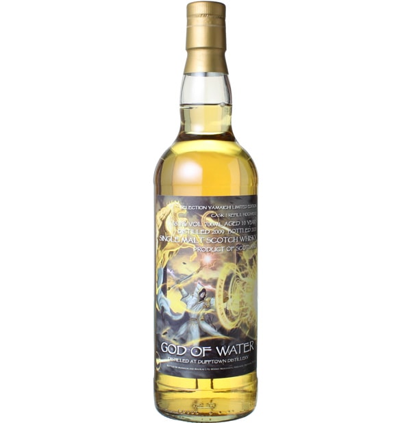 <当店オリジナル!> GOD OF WATER シリーズ 第3弾! ダフタウン 2009 シングルカスク 55.7% 700ml 白魔道師ラベル