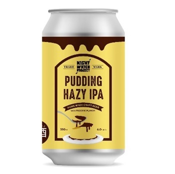 <限定入荷!> ファーイースト プディング ヘイジー IPA (缶) 6.5% 350ml ナイトウォッチ プロジェクト