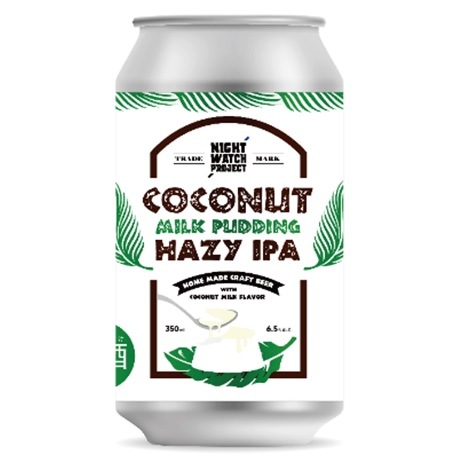 <デザートのようなビール!> ファーイースト ココナッツ ミルク プディング ヘイジー IPA (缶) 7.5% 350ml 限定品
