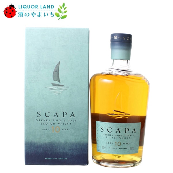 スキャパ 10年 シングルモルト 48％ 700ml 正規輸入品 アイランズ