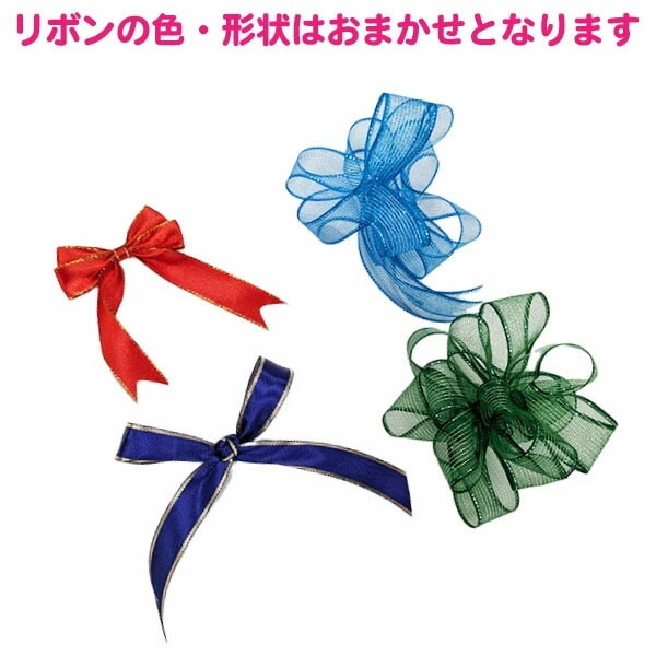 1本用 ボトルラッピング 透明 花柄 リボン ギフト 【ラッピングのみの
