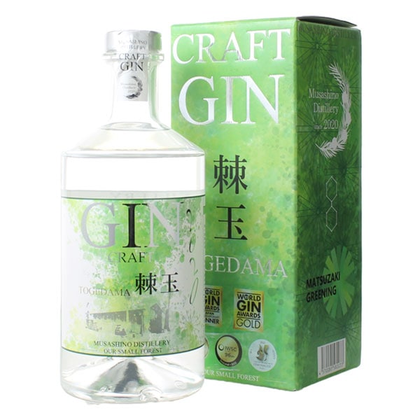 ジン＆ラムキャンペーン】 棘玉 ジャパニーズクラフトジン 47% 700ml