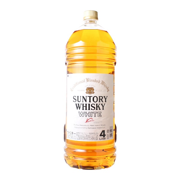 大容量】サントリー ホワイト 40% 4000ml ウイスキー【同梱不可