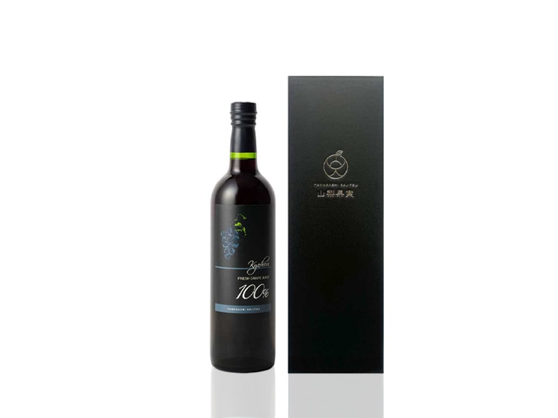 山梨果実 スタンダードライン 巨峰 ストレート果汁100％ 最高級ぶどうジュース 720ml