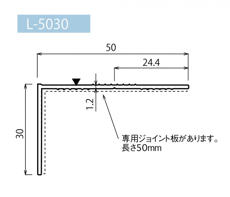 YK²¡¤¨¶âʪ¡¡L-5030¡¡ËÜÂΡ¡1.2¡ß50¡ß30¡¡L=2000