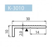 YK押え金物　K-3010　2.0×30×10　L=2000
