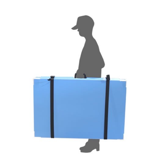 全健会 HBI　パネルケース　1枚 LEDパネルケース 緩衝材付 A1サイズ1枚用｜【通い箱.com】公式通販