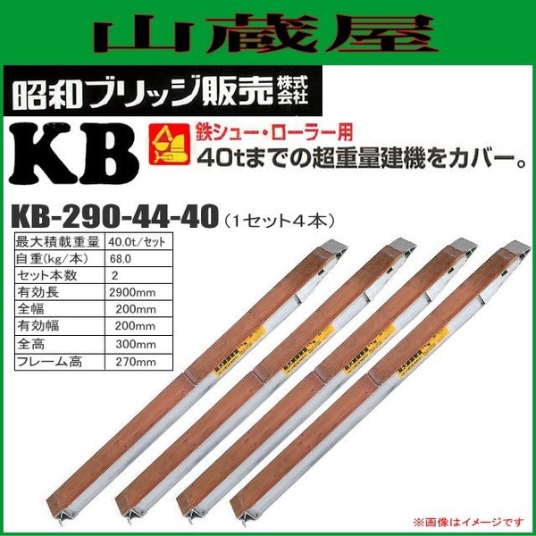 ���¥֥�å� ����ߥ֥�å� KB-290-44-40(1���å�4��) /���ߵ����� Ŵ���塼������������ �����Ѻܲٽ� 40.0t/���å�