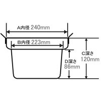 北陸アルミ プロマイスター 料理鍋24cm 便利な目盛付き鍋 アルミ極厚板打ち出し鍋 [日本製] [送料無料(一部地域を除く)]
