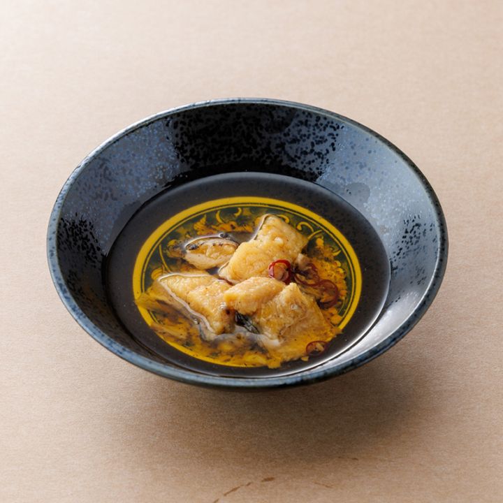 鰻素焼アヒージョ