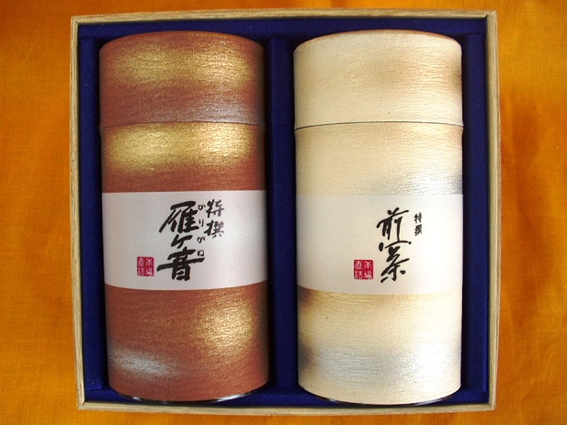 朝宮茶詰合せ（煎茶・かりがね） | ギフトセット | あさみや銘茶 山本園