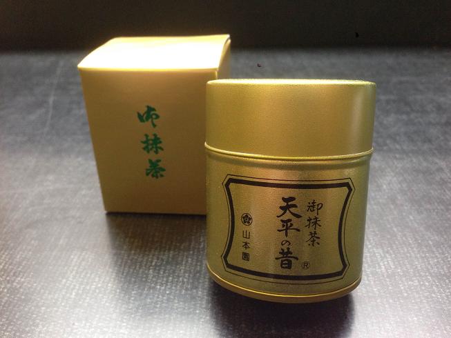 抹茶「天平の昔」 30g缶入り | 抹茶 | あさみや銘茶 山本園