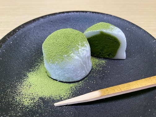 山本園の朝宮煎茶 羽二重餅 4個入り | スイーツ | あさみや銘茶 山本園