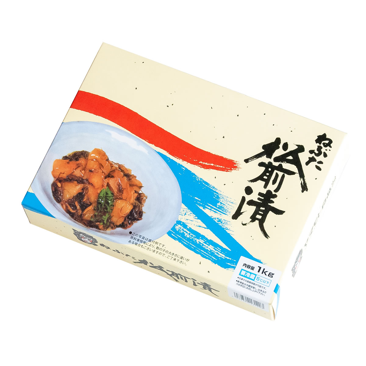 【メモ帳付き】ねぶた松前漬1ｋｇ