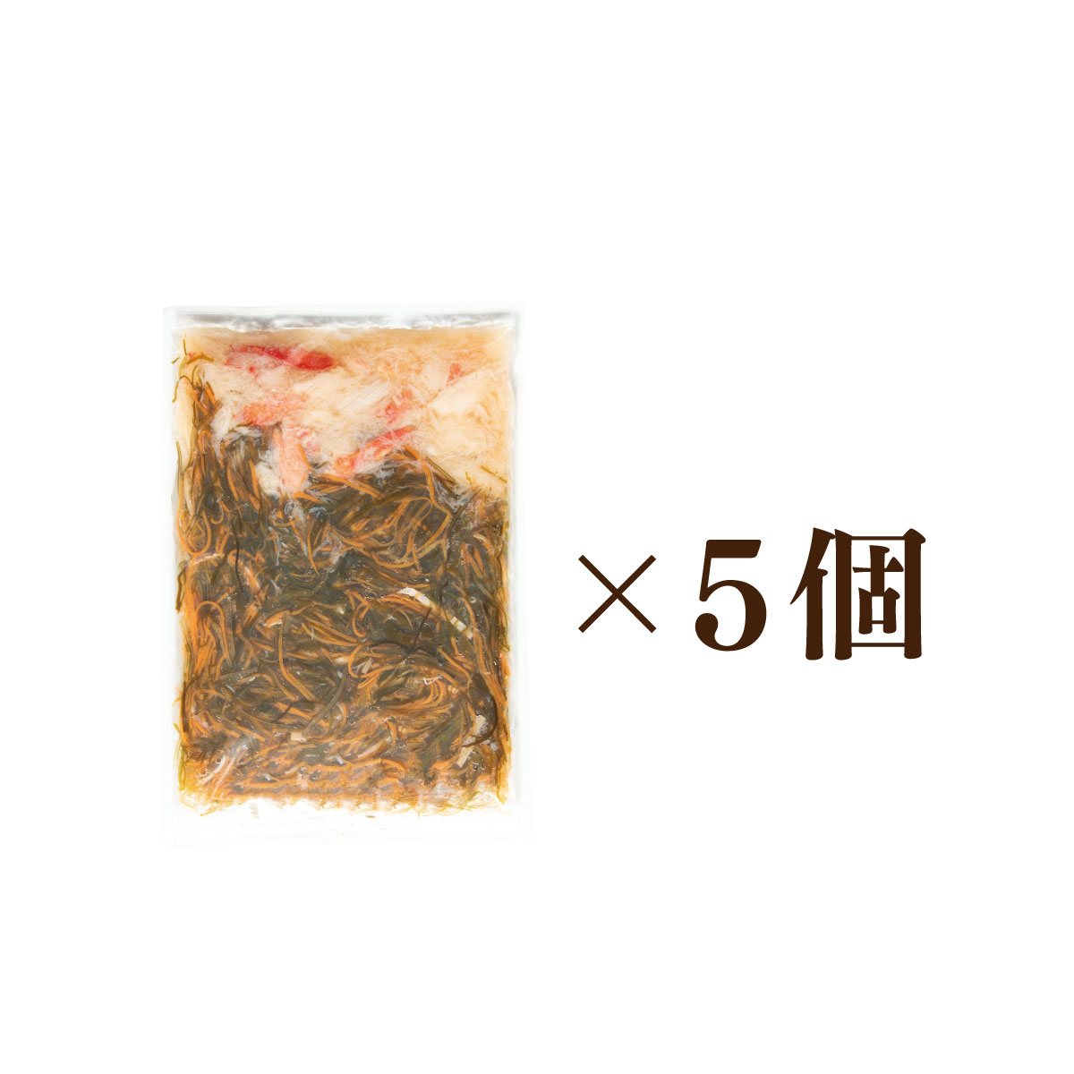 かに松前漬【200g×5個】【要冷凍約360日】