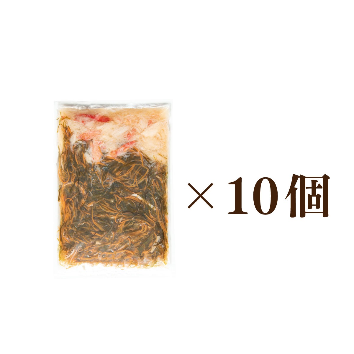 かに松前漬【200g×10個】【要冷凍約360日】【送料無料】