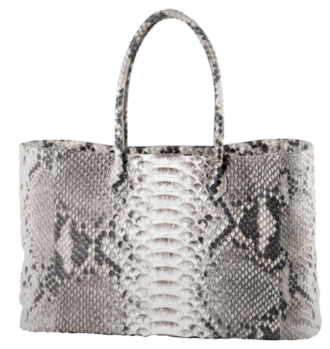 パイソン トートバッグ