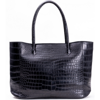 ポロサスクロコダイル オープントートバッグ