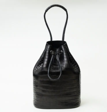 ポロサスクロコダイル 巾着バッグ