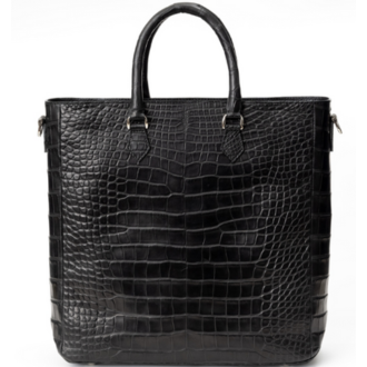 クロコダイル　スクエアトート