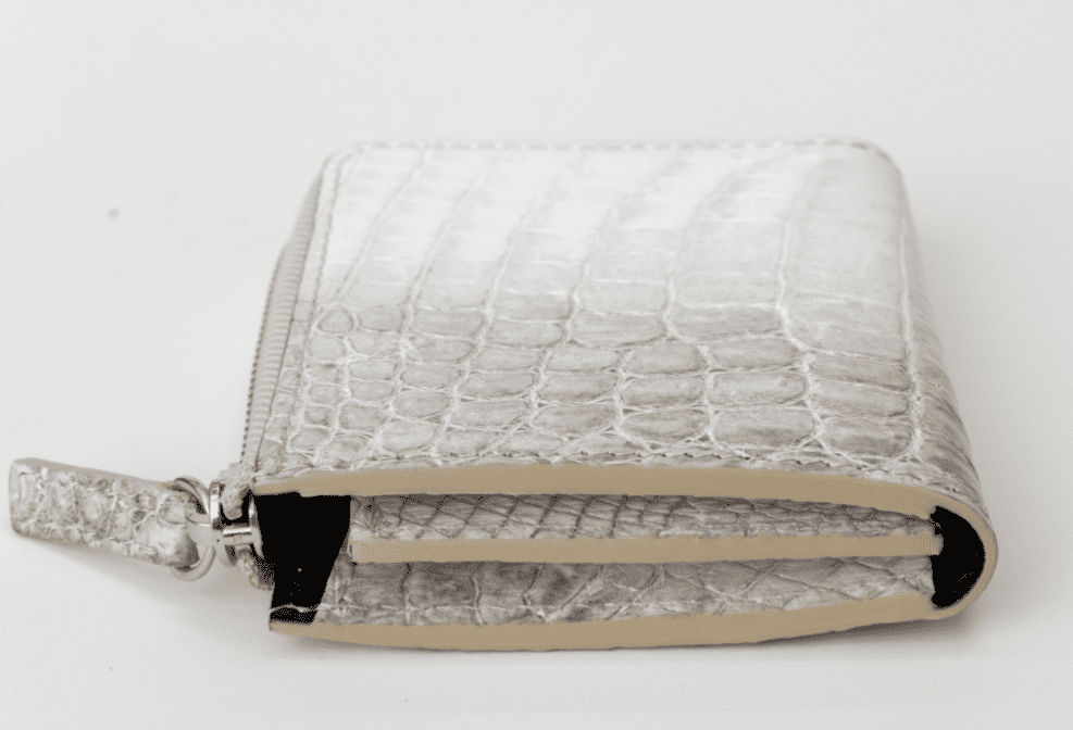 ヒマラヤクロコダイル　L字スマートウォレット