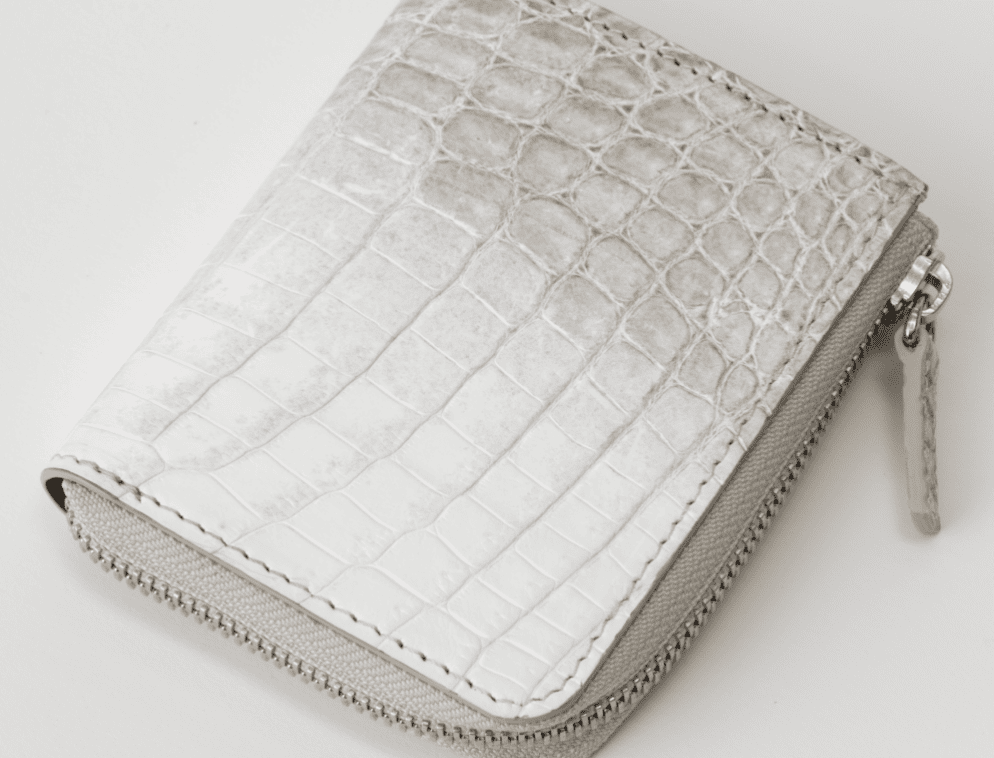 ヒマラヤクロコダイル　L字スマートウォレット