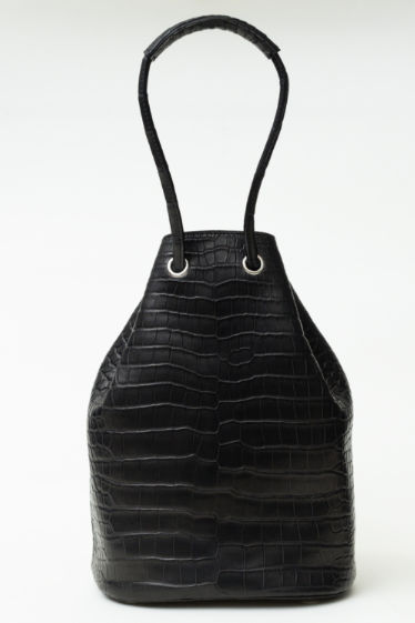 ポロサスクロコダイル 巾着バッグ