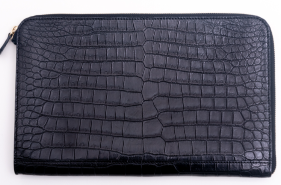 ポロサスクロコダイル ドキュメントバッグ