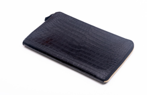 ポロサスクロコダイル ドキュメントバッグ