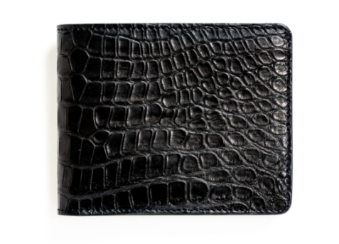 クロコダイル 二つ折り財布