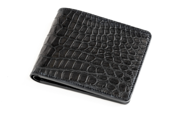 クロコダイル 二つ折り財布