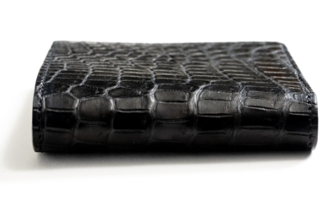 クロコダイル 二つ折り財布