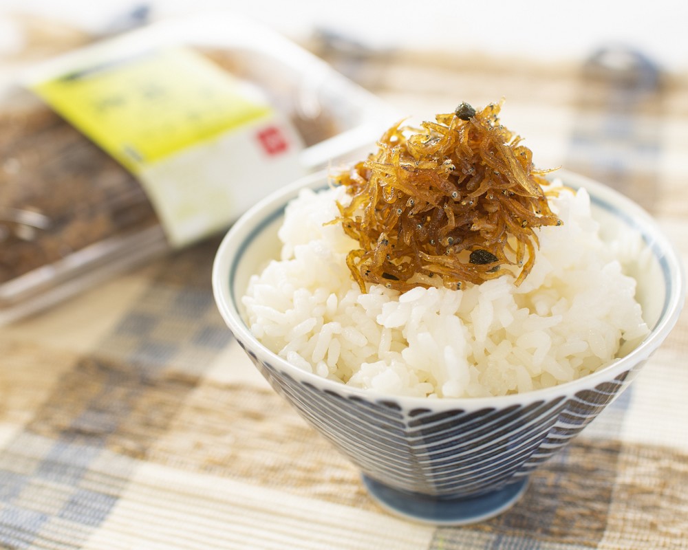 山椒入り 生しらすの佃煮 150g